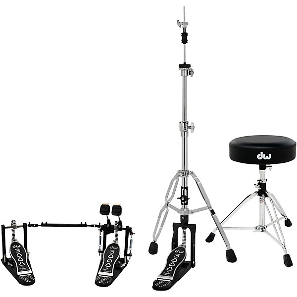 DW 3000 Series 3-Piece Hardware Pack - Double Pedal