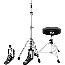 DW 3000 Series 3-Piece Hardware Pack - Single Pedal