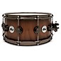 DW Pure Walnut Snare Drum - 14 x 6.5 in. Satin Quick Ebony Burst thumbnail