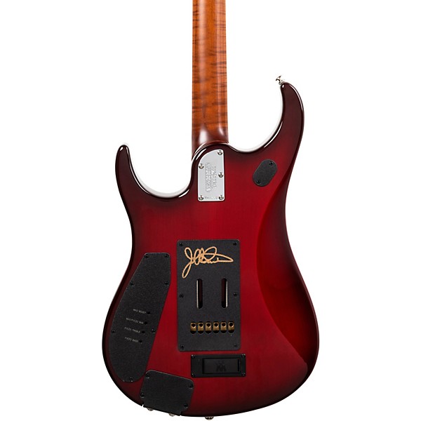 Ernie Ball Music Man BFR Baritone JP15 Electric Guitar - Cherry Creamsicle