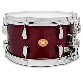 Slingerland Radio King Solid Maple Snare Drum - 14 x 7 in. Maroon Glass Finish Ply