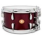 Slingerland Radio King Solid Maple Snare Drum - 14 x 7 in. Maroon Glass Finish Ply thumbnail