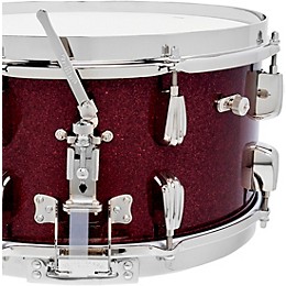 Slingerland Radio King Solid Maple Snare Drum - 14 x 7 in. Maroon Glass Finish Ply