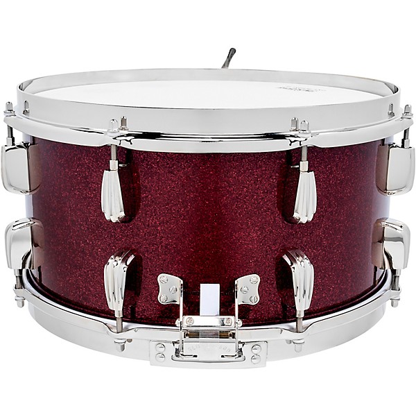 Slingerland Radio King Solid Maple Snare Drum - 14 x 7 in. Maroon Glass Finish Ply