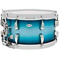 Slingerland Radio King Solid Maple Snare Drum - 14 x 7 in. Blue & Silver Lacquer