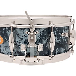 Slingerland Radio King Solid Maple Snare Drum - 14 x 5.5 in. Black Diamond Pearl Finish Ply