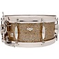 Slingerland Radio King Solid Maple Snare Drum - 14 x 5.5 in. Gold Glass Finish Ply