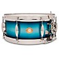 Slingerland Radio King Solid Maple Snare Drum - 14 x 5.5 in. Blue & Silver Lacquer thumbnail