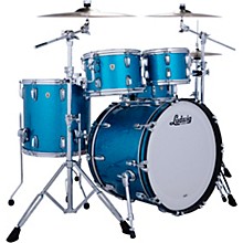 Ludwig Classic Maple Studio 4-Piece Drum Shell Pack - Vintage Aqua Sparkle