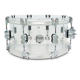 PDP by DW Concept Acrylic Snare Drum - 14 x 6.5 in. Clear Acrylic