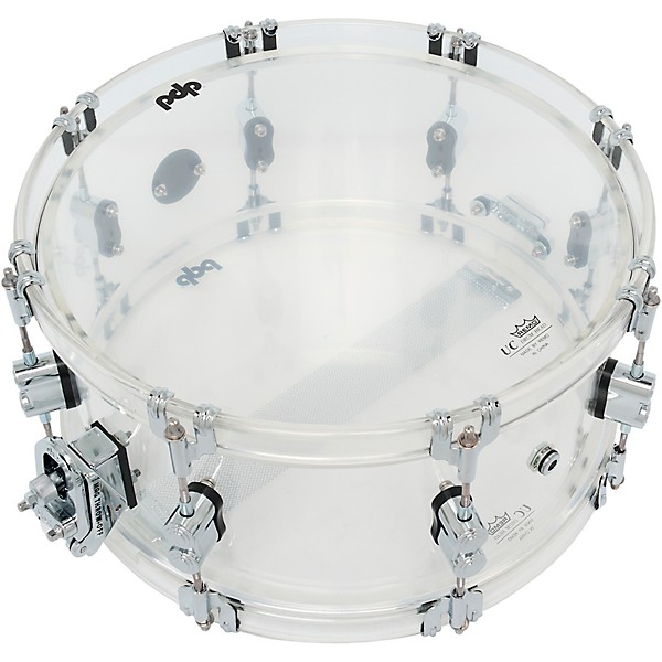 PDP by DW Concept Acrylic Snare Drum - 14 x 6.5 in. Clear Acrylic