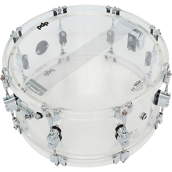 PDP by DW Concept Acrylic Snare Drum - 14 x 6.5 in. Clear Acrylic