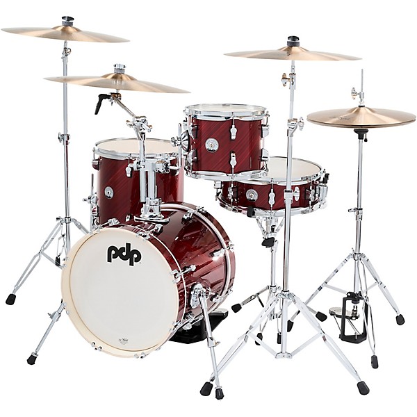PDP by DW New Yorker 4-Piece Drum Shell Pack - Twisted Cherry