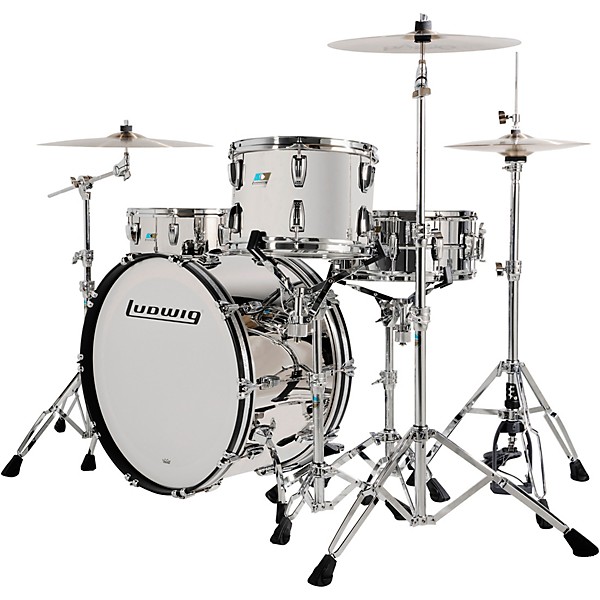 Ludwig 50th Anniversary Stainless Steel Pro Beat 3-Piece Drum Shell Pack