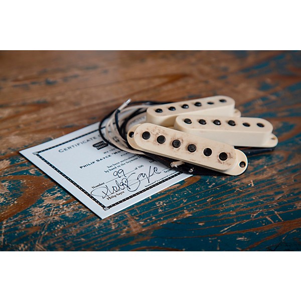 Seymour Duncan Philip Sayce Mother Strat Humbucker Pickup White Set