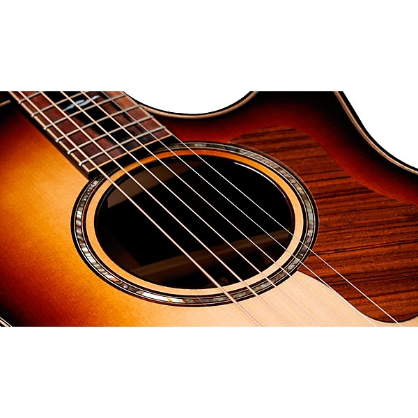 Taylor Next Generation 814ce Builder's Edition Sinker Redwood Acoustic-Electric Guitar - Shaded Edge Burst