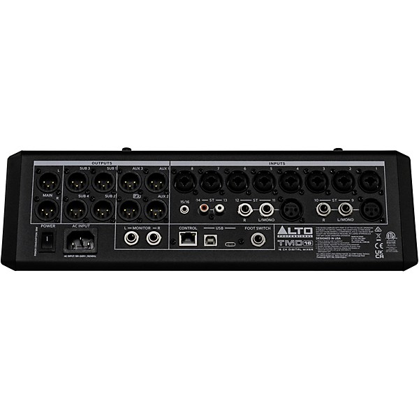 Alto TMD16 16-Channel Compact Digital Mixer with Bluetooth