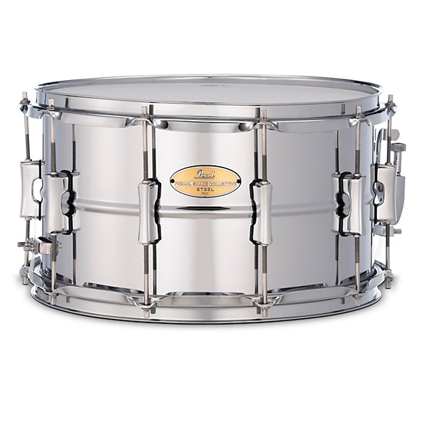 Pearl Primal Collective Steel Snare Drum - 14 x 8 in.
