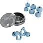 Decibullz CURVD Everyday Earplugs and Case Clip Blue thumbnail