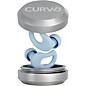 Decibullz CURVD Everyday Earplugs and Case Clip Blue