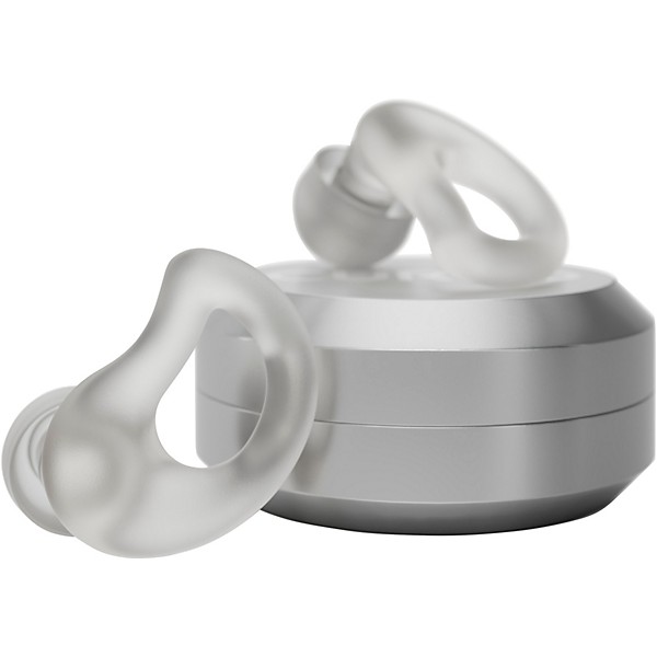 Decibullz CURVD Everyday Earplugs and Case Clip Cloud