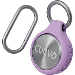 Decibullz CURVD CNC Case with Silicone Case Clip Purple