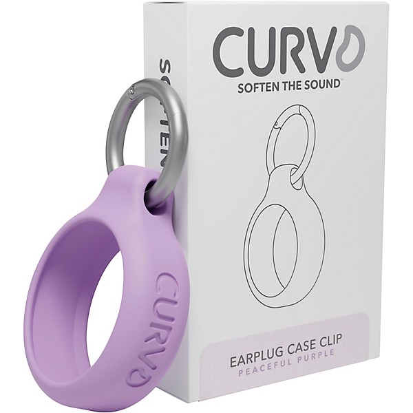 Decibullz CURVD CNC Case with Silicone Case Clip Purple