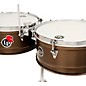 LP City Series Steel Timbales - 14 and 15 in. Deep Mocha Steel