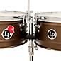 LP City Series Steel Timbales - 14 and 15 in. Deep Mocha Steel