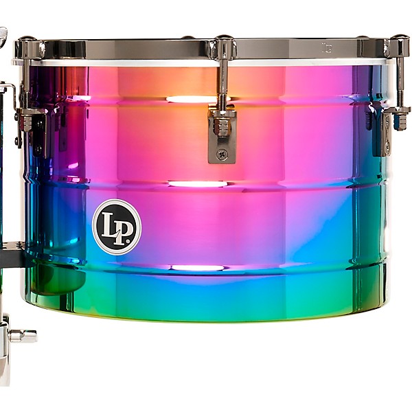 LP Tony Succar Thunder Timbales - 15 and 16 in. Rainbow