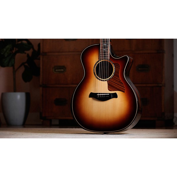 Taylor 814ce Builder's Edition Grand Auditorium Acoustic-Electric Guitar - Shaded Edge Burst