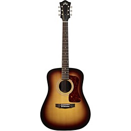 Guild D-50E Standard Dreadnought Acoustic-Electric Guitar - Antique Burst