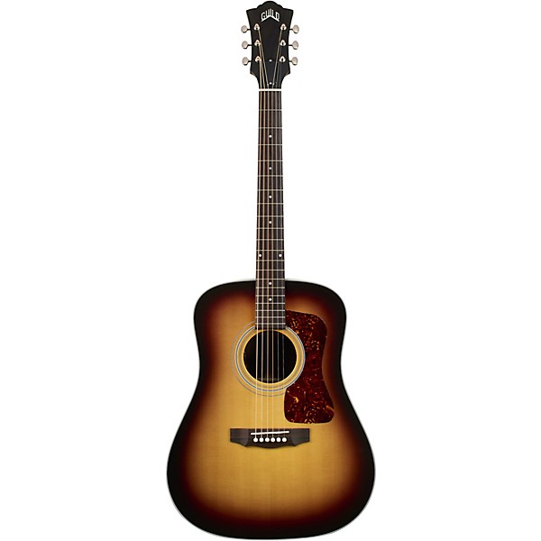 Guild D-50E Standard Dreadnought Acoustic-Electric Guitar - Antique Burst