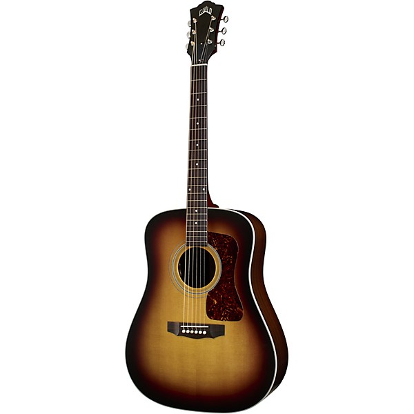 Guild D-50E Standard Dreadnought Acoustic-Electric Guitar - Antique Burst