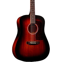 Guild D-20E Dreadnought Acoustic-Electric Guitar - Vintage Sunburst