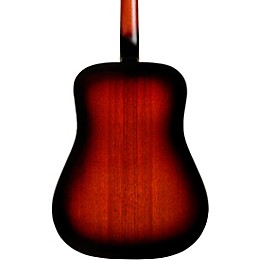 Guild D-20E Dreadnought Acoustic-Electric Guitar - Vintage Sunburst