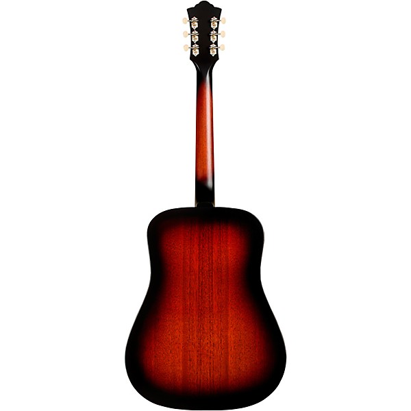 Guild D-20E Dreadnought Acoustic-Electric Guitar - Vintage Sunburst