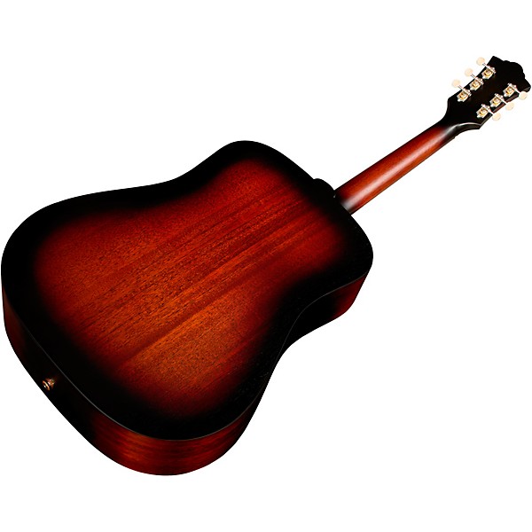 Guild D-20E Dreadnought Acoustic-Electric Guitar - Vintage Sunburst