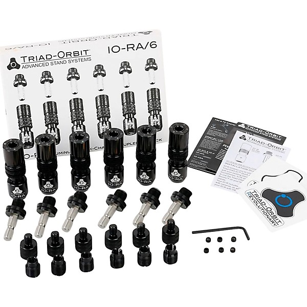 Triad-Orbit iO-RA Quick Change Coupler - 6-Pack