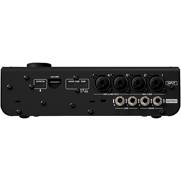 Yamaha URX44 USB-C Audio Interface - Black