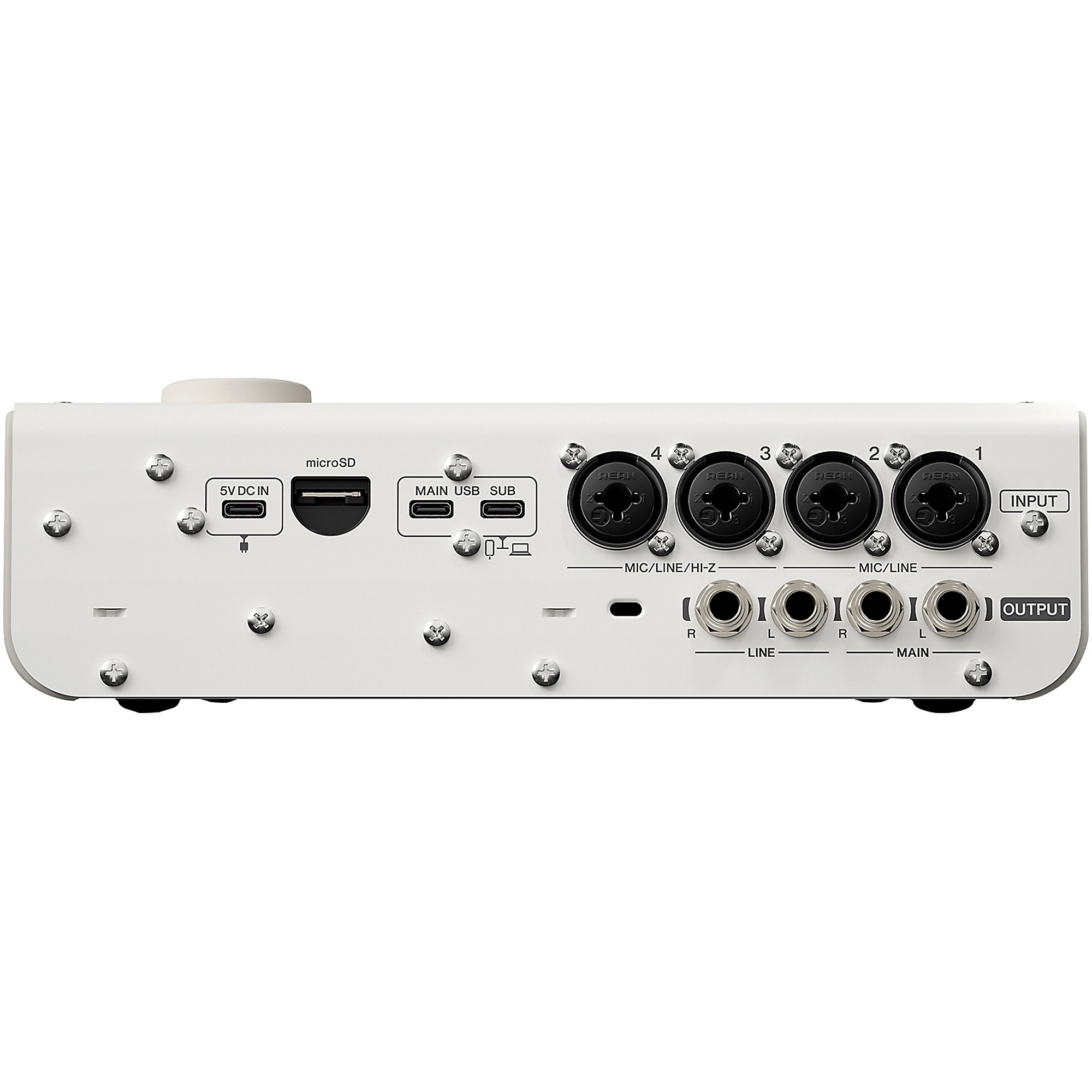 洋楽 ubs.ueda Yamaha URX44 USB-C Audio Interface - White | Guitar Center