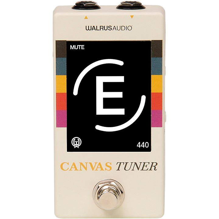 Walrus Audio Canvas Tuner Pedal - White | Guitar Center