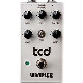 Wampler tcd The Compulsion Drive Overdrive Pedal - Silver