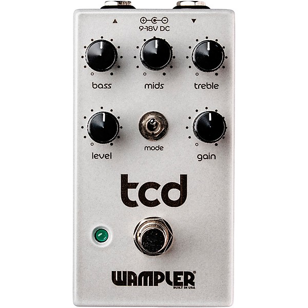 Wampler tcd The Compulsion Drive Overdrive Pedal - Silver