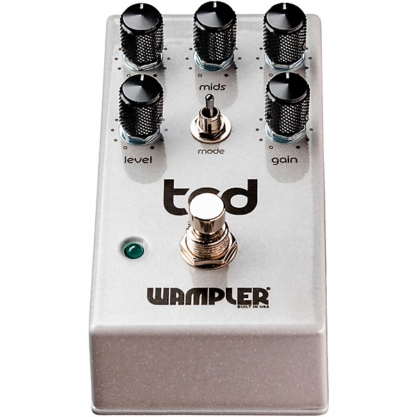 Wampler tcd The Compulsion Drive Overdrive Pedal - Silver