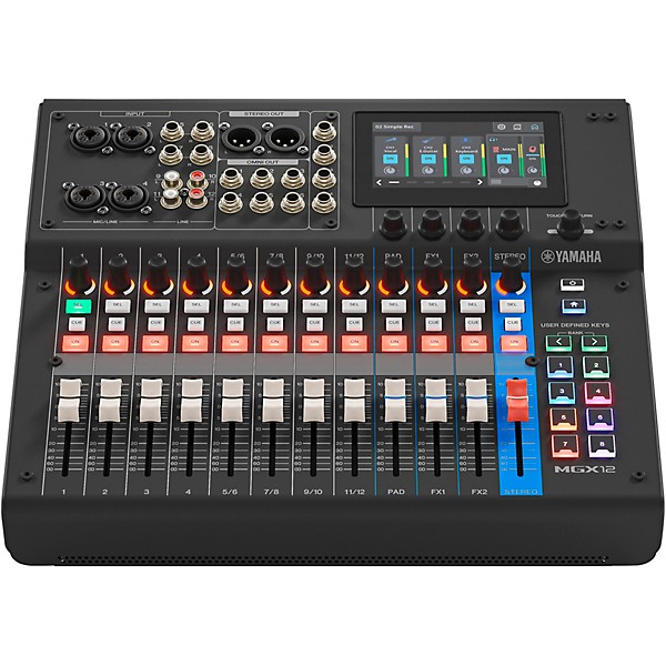 Yamaha MGX12 18-Channel Digital Mixer - Black