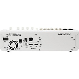 Yamaha MGX12V 18-Channel Digital Mixer With Video Interface - White