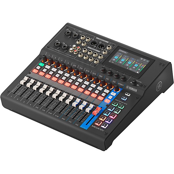 Yamaha MGX12V 18-Channel Digital Mixer With Video Interface - Black