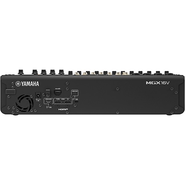 Yamaha MGX16V 22-Channel Digital Mixer With Video Interface - Black
