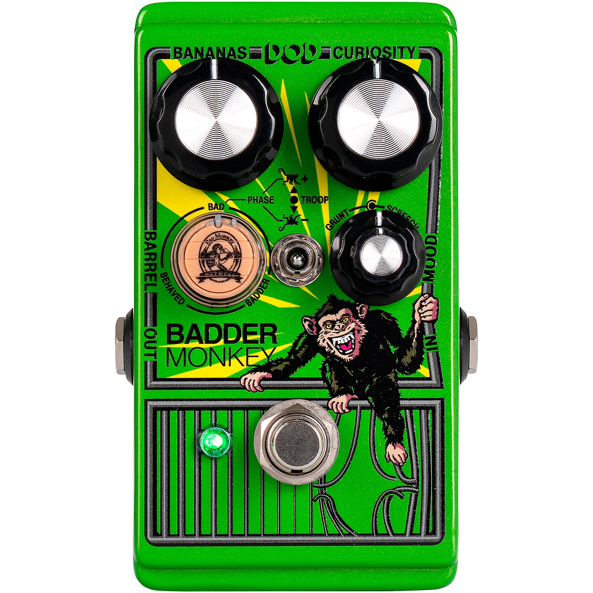 DOD Badder Monkey Overdrive Pedal - Green | Guitar Center